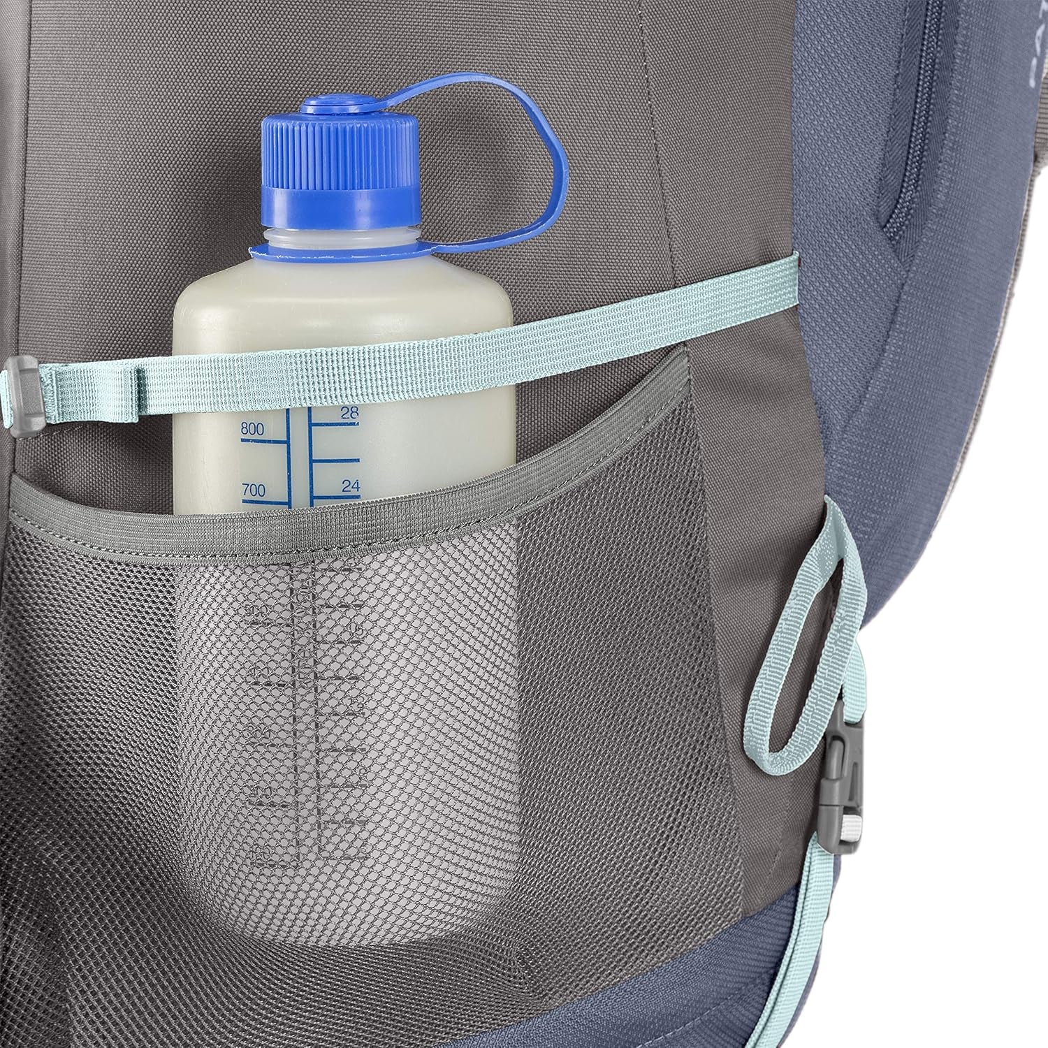 Ultimate Pathway 70L Internal Frame Hiking Backpack – Stylish Grey Blue/Mercury/Blue Haze Design