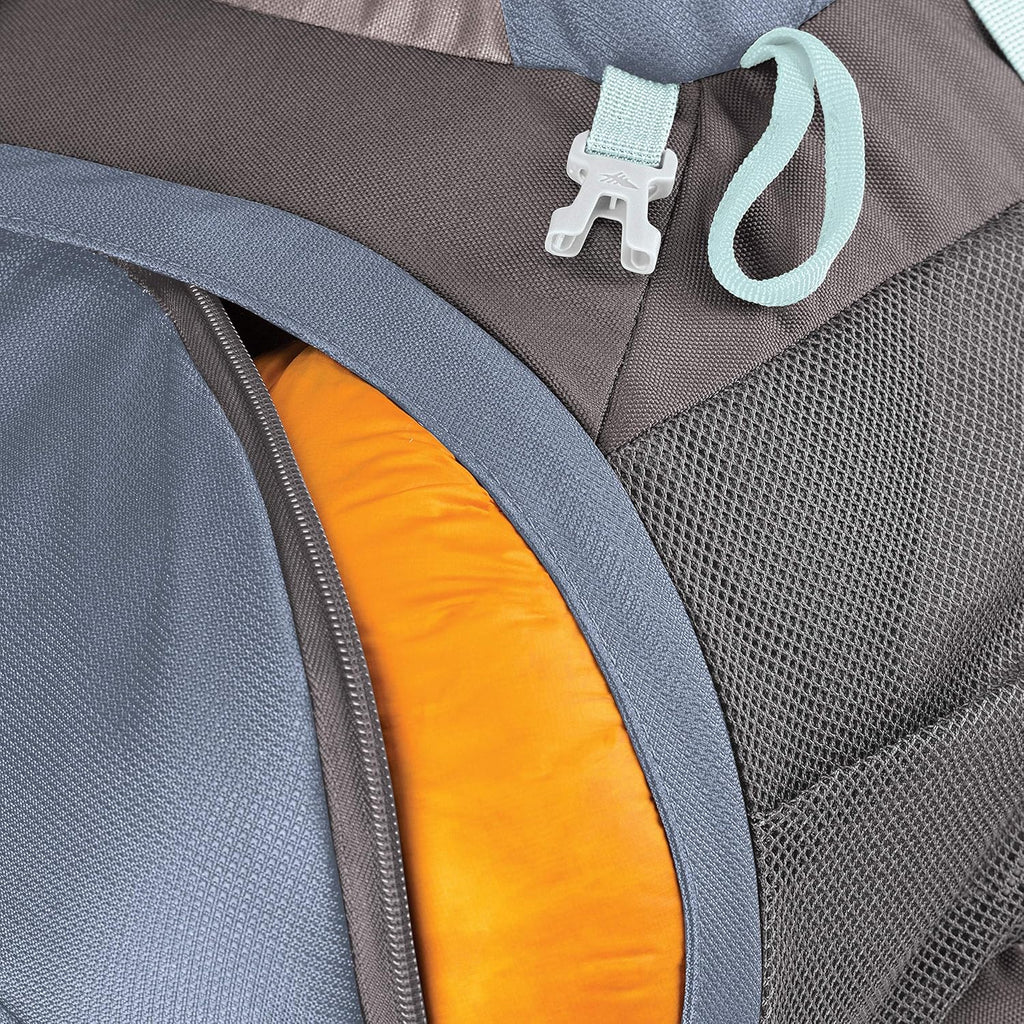 Ultimate Pathway 70L Internal Frame Hiking Backpack – Stylish Grey Blue/Mercury/Blue Haze Design